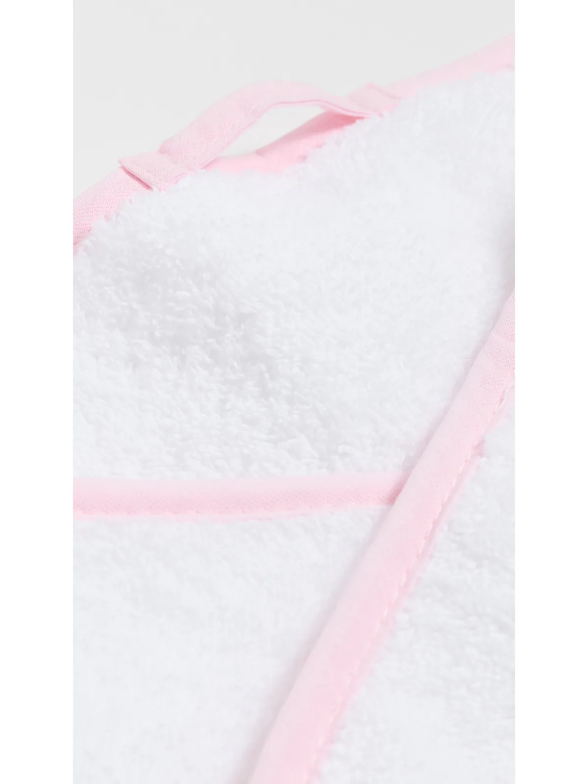Weezie Signature Bath Towel バレエピンク×ホワイト - 画像3