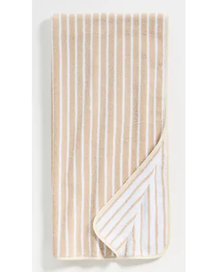 Weezie パターン柄シグネチャー バスタオル Parker Sand - サムネイル2