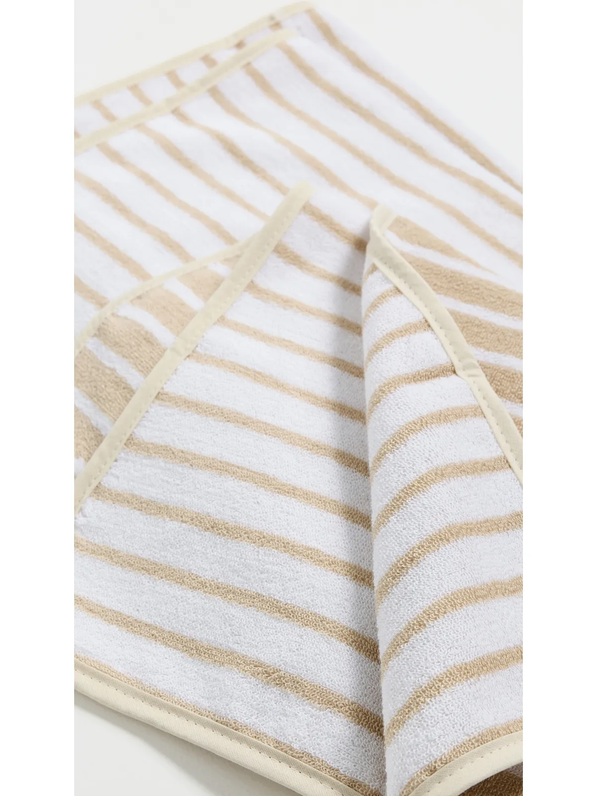 Weezie Patterned Signature Hand Towels 2 Pack Parker Sand One Size - 画像3