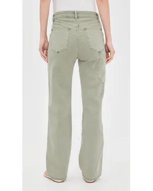 WARP + WEFT Sat Utility 90年代ストレートジーンズ Laurel Green - サムネイル3