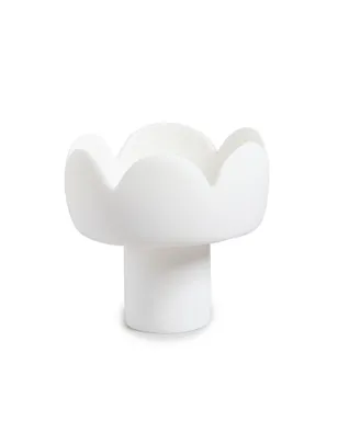 TF DESIGN Fleur 脚付きボウル ホワイト - サムネイル1