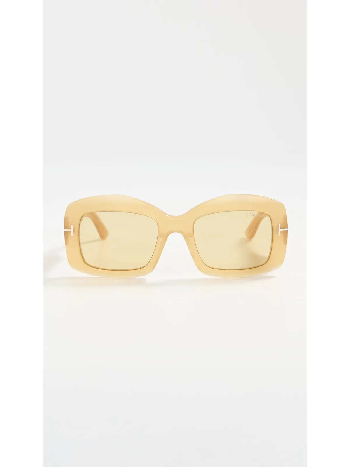ビンテージ Tom Ford Venetia Sunglasses Shiny Opal Honey - 画像3