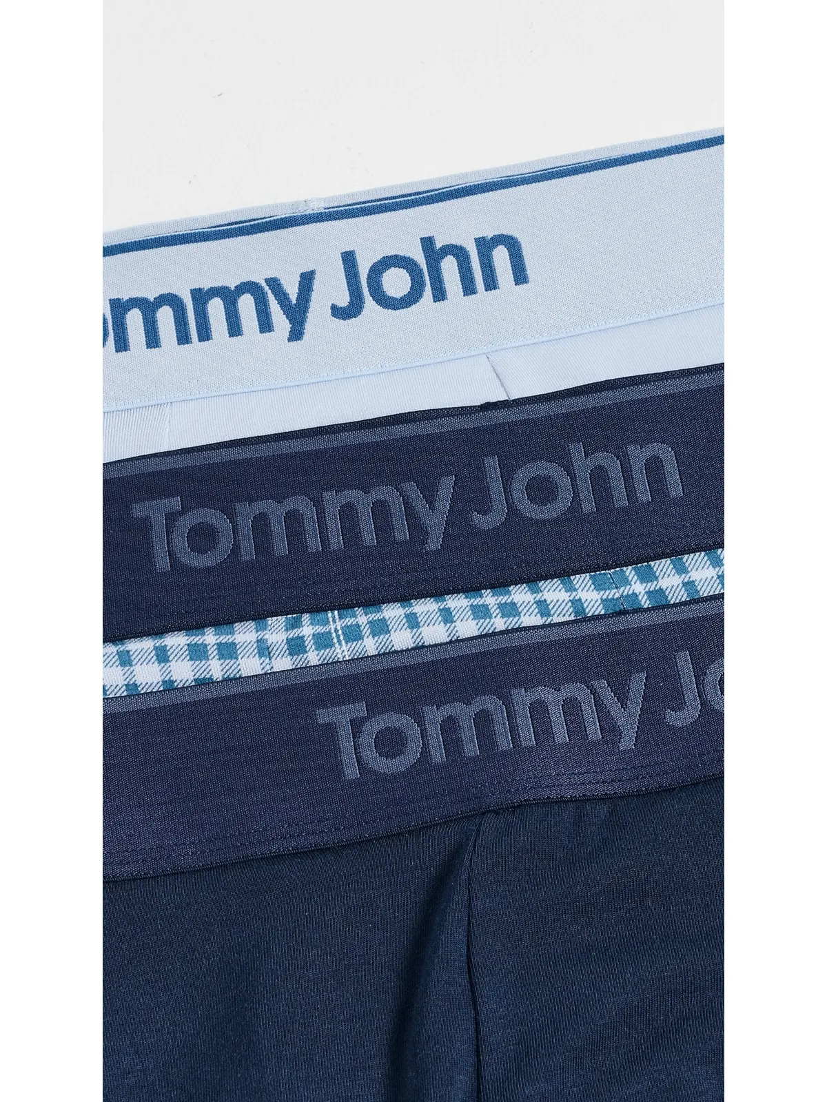 Tommy John セカンドスキン4トランクス3枚パック Dressblues/Skyway/Flannelsprin - 画像4