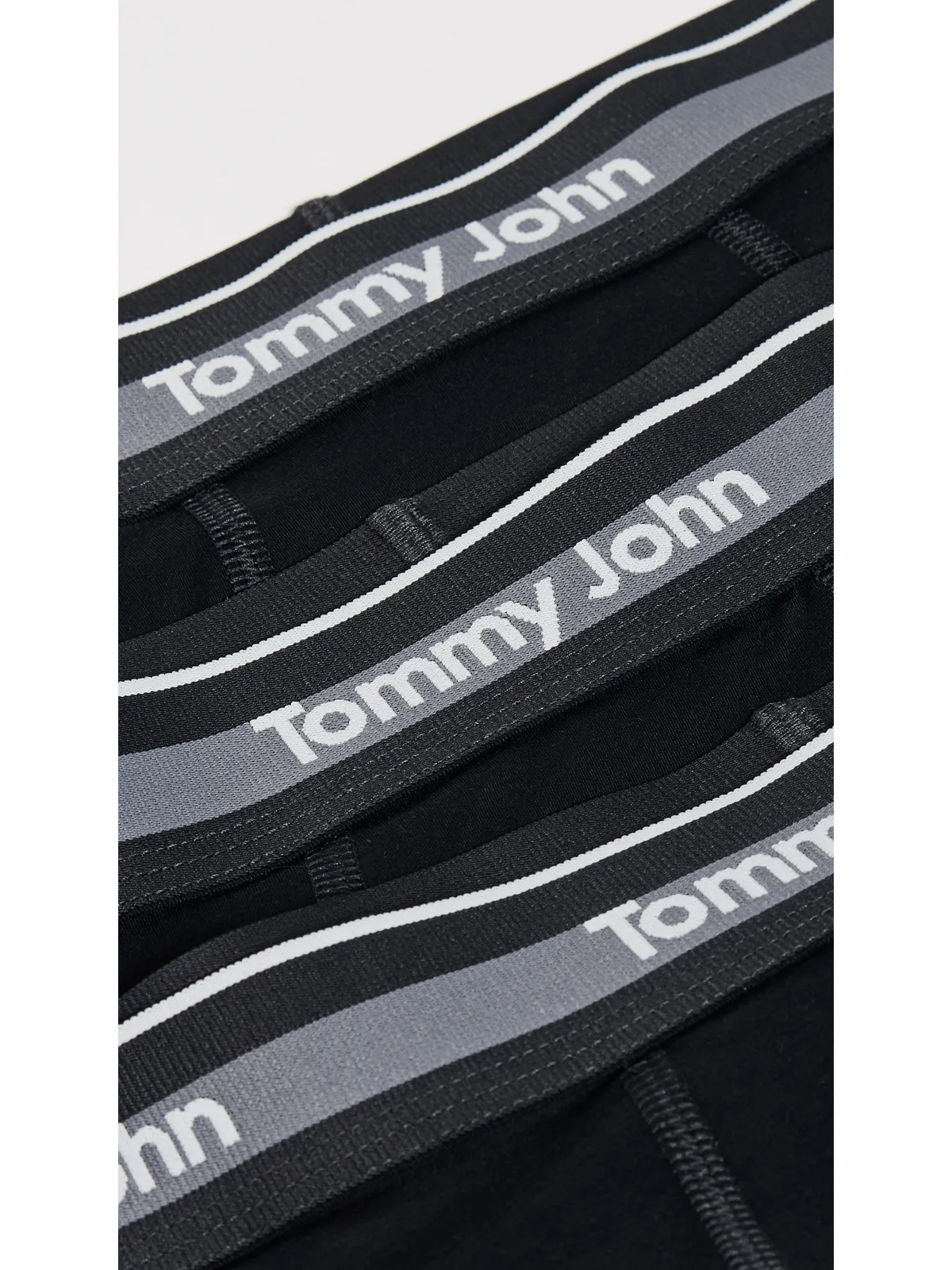Tommy John コンフォート マイクロ4 ボクサーブリーフ 3パック ブラック - 画像5