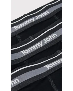 Tommy John コンフォート マイクロ4 ボクサーブリーフ 3パック ブラック - サムネイル5