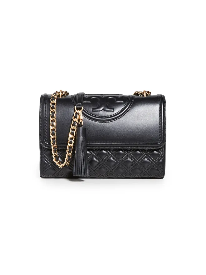 Tory Burch Tory Burch Fleming コンバーチブル ショルダーバッグ ブラック ワンサイズの商品画像