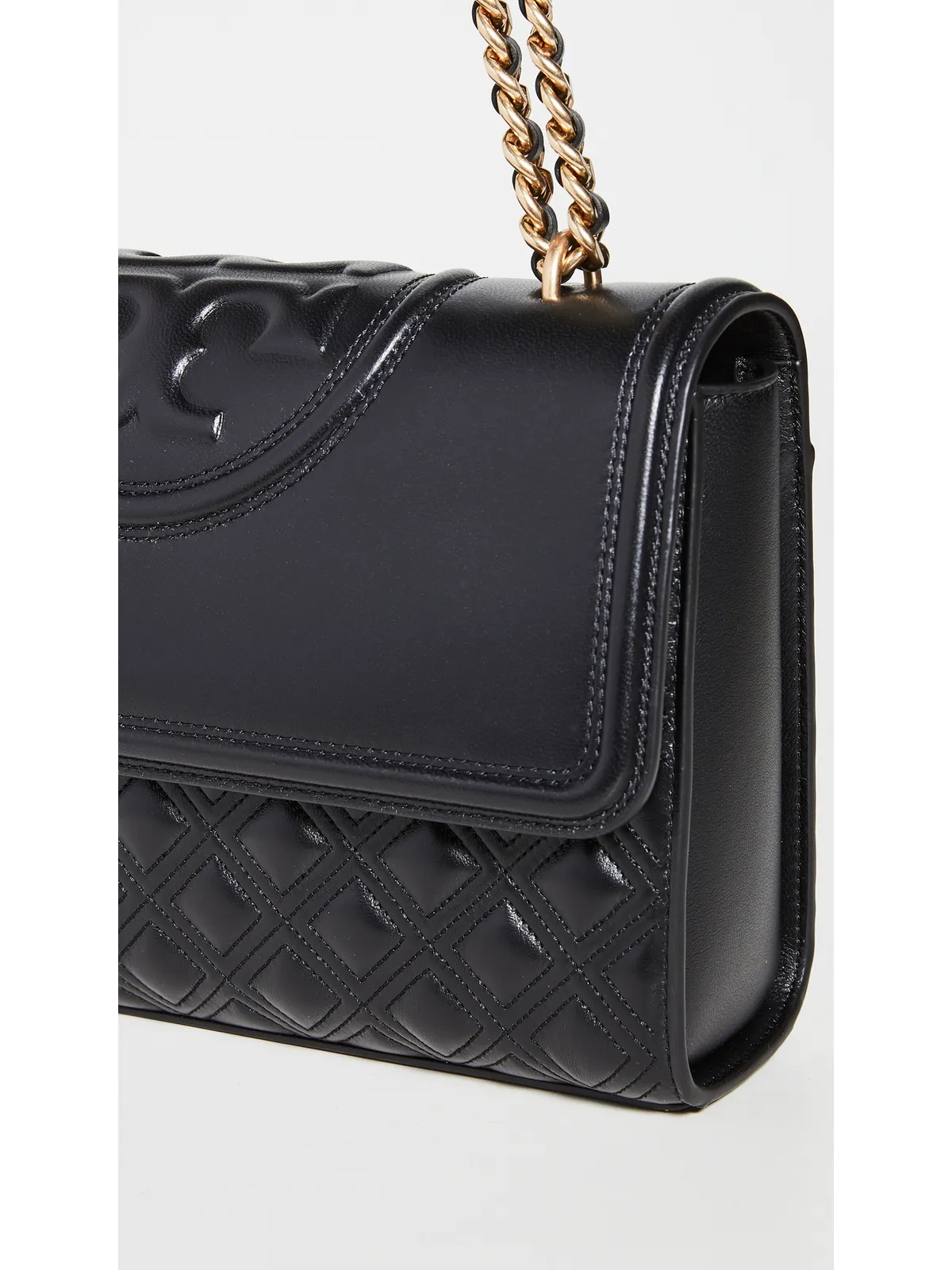 Tory Burch Fleming コンバーチブル ショルダーバッグ ブラック ワンサイズ - 画像5