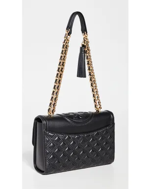 Tory Burch Fleming コンバーチブル ショルダーバッグ ブラック ワンサイズ - サムネイル4