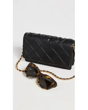 Tory Burch フレミング ソフトチェーン ウォレット - サムネイル3