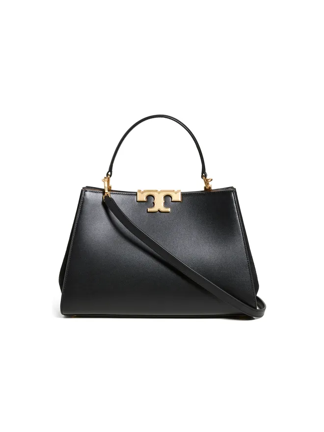 Tory Burch ビンテージ Tory Burch エレノア サッチェル ブラック バッグの商品画像