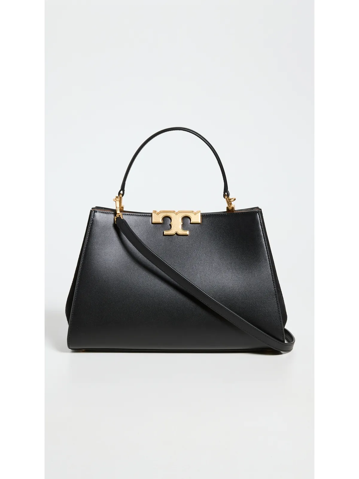 ビンテージ Tory Burch エレノア サッチェル ブラック バッグ - 画像2