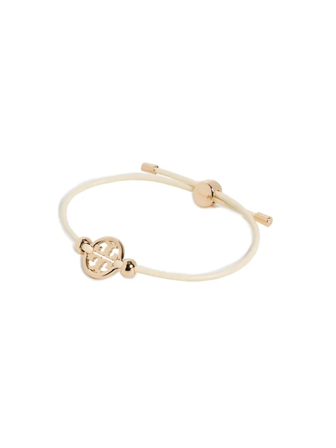 Tory Burch Tory Burch アイコン スライダーブレスレット ゴールド/アイボリー ワンサイズの商品画像