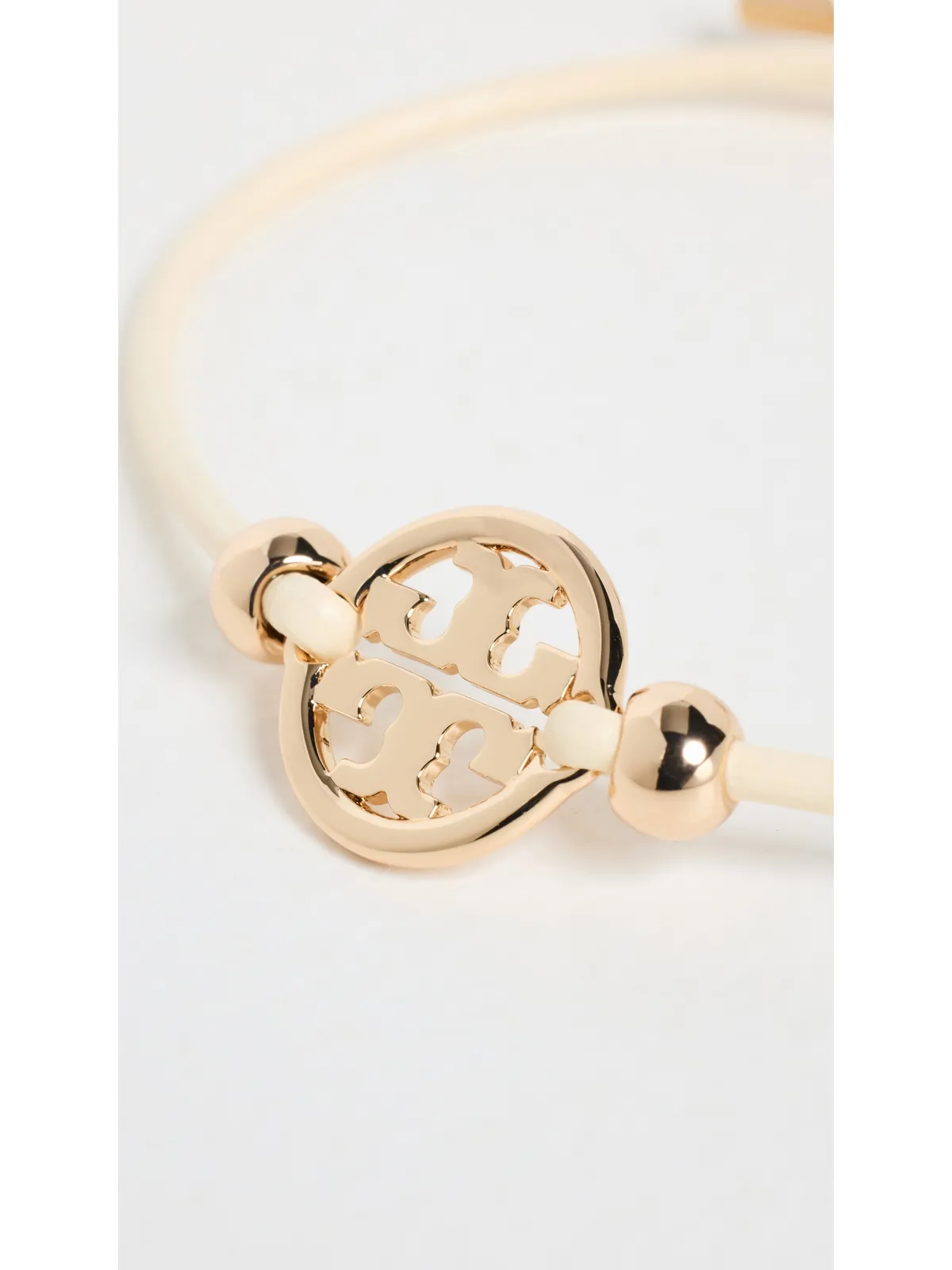 Tory Burch アイコン スライダーブレスレット ゴールド/アイボリー ワンサイズ - 画像5