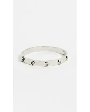 Tory Burch アイコン ヒンジ ブレスレット シルバー - サムネイル2