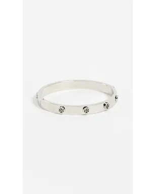 Tory Burch アイコン ヒンジ ブレスレット シルバー - サムネイル4