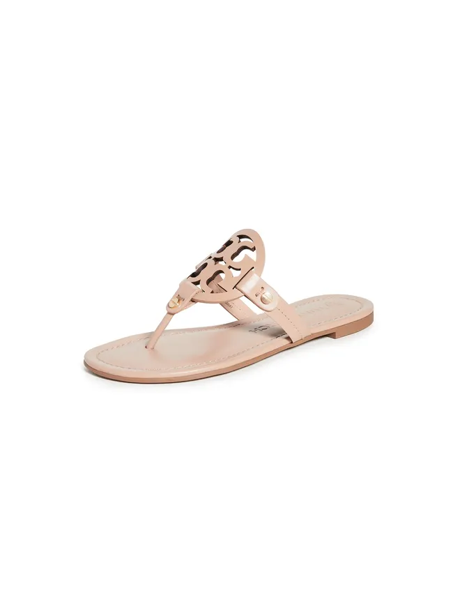 Tory Burch Tory Burch ミラー トングサンダル ライトサンドの商品画像