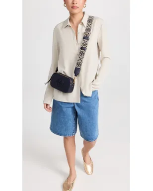 Tory Burch ミニ Miller クロスボディバッグ ネイビー ワンサイズ - サムネイル3