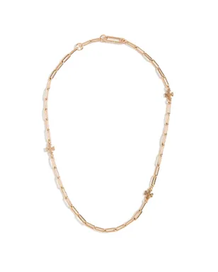 Tory Burch グッドラックチェーンネックレス ゴールド - サムネイル1