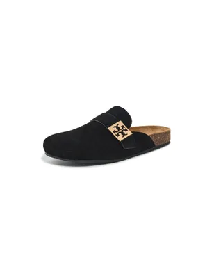 ビンテージ Tory Burch メロー・ミュール ブラック/ゴールド - サムネイル1