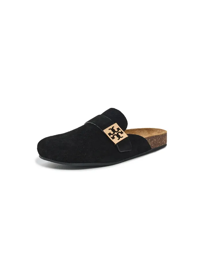 Tory Burch ビンテージ Tory Burch メロー・ミュール ブラック/ゴールドの商品画像