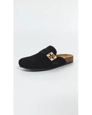 ビンテージ Tory Burch メロー・ミュール ブラック/ゴールド - サムネイル2