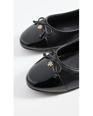 Tory Burch キャップトゥ・バレエフラット パーフェクトブラック 5 - サムネイル6
