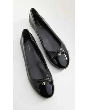 Tory Burch キャップトゥ・バレエフラット パーフェクトブラック 5 - サムネイル2