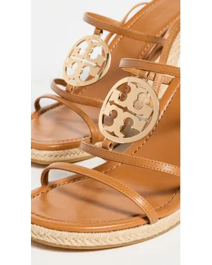 Tory Burch Capri Miller エスパドリーユ ウェッジ 85mm カラメルコーン／ゴールド 11 - サムネイル6