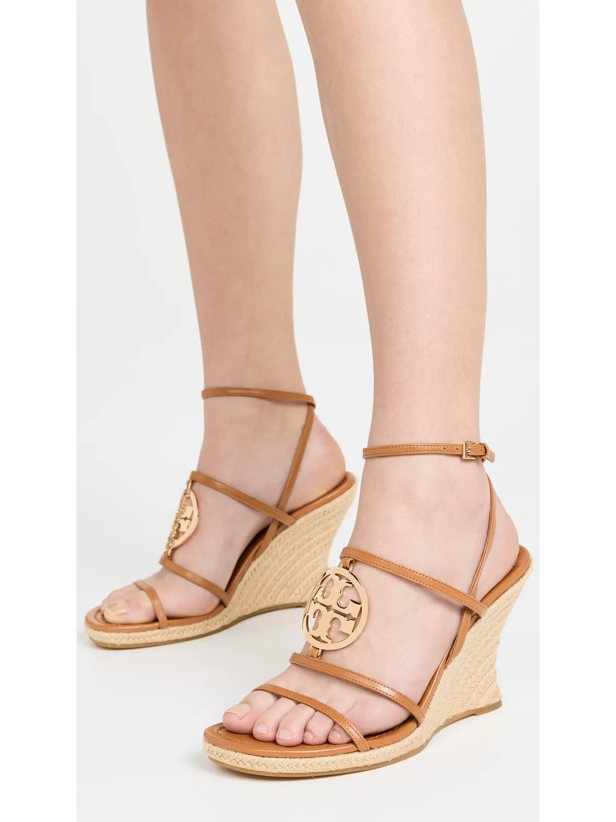 Tory Burch Capri Miller エスパドリーユ ウェッジ 85mm カラメルコーン／ゴールド 11 - 画像2