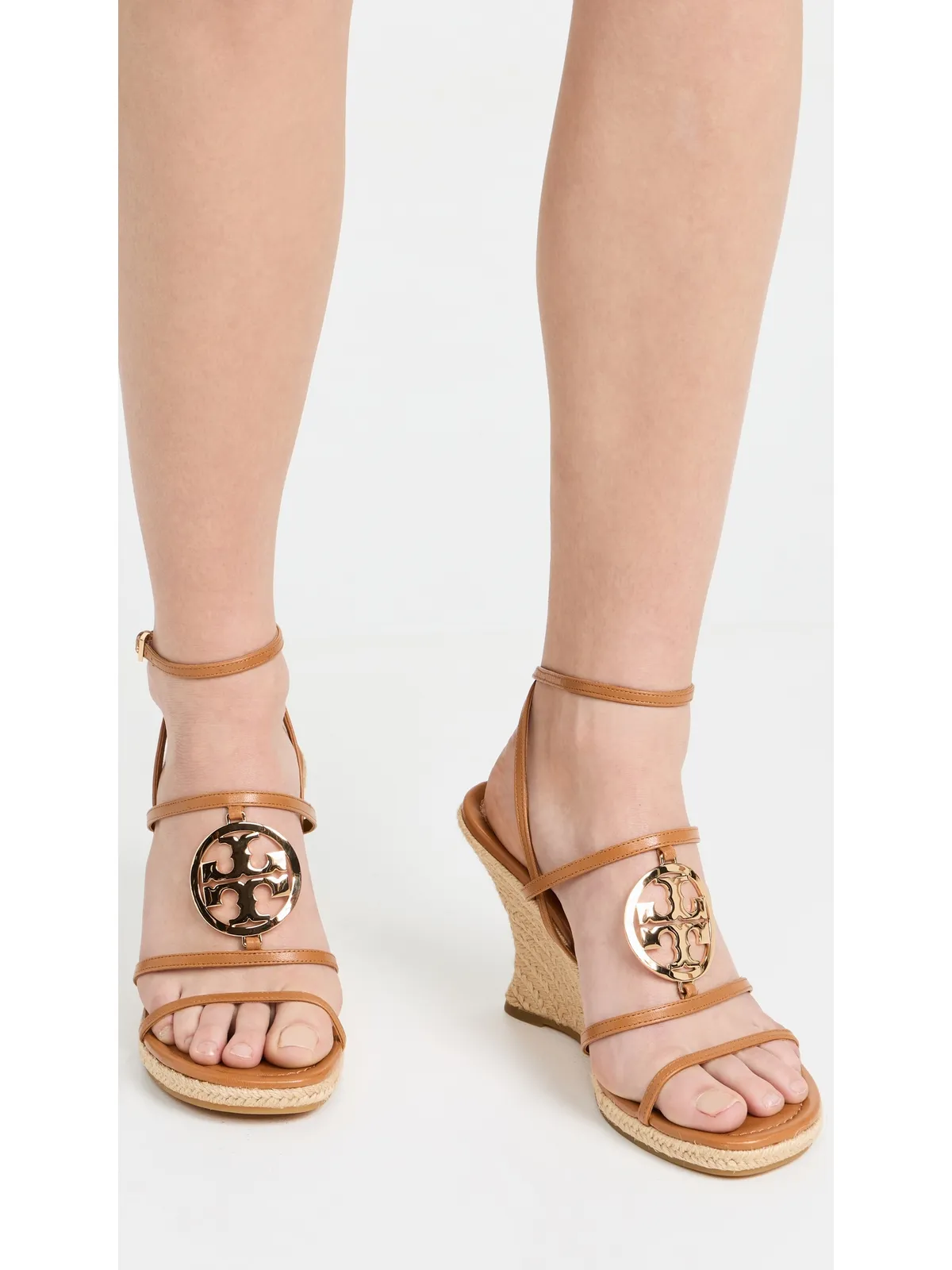 Tory Burch Capri Miller エスパドリーユ ウェッジ 85mm カラメルコーン／ゴールド 11 - 画像4