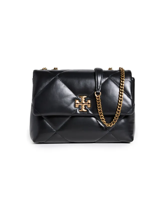Tory Burch Tory Burch Kira ダイヤモンドキルト コンバーチブル ショルダーバッグ ブラック ワンサイズの商品画像