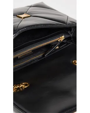 Tory Burch Kira ダイヤモンドキルト コンバーチブル ショルダーバッグ ブラック ワンサイズ - サムネイル6