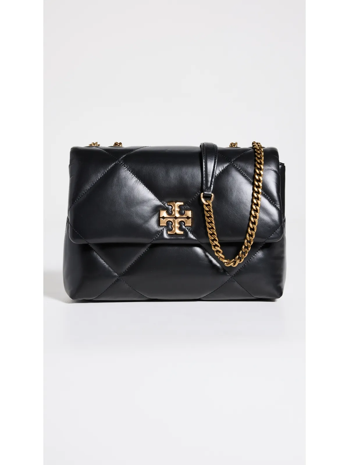 Tory Burch Kira ダイヤモンドキルト コンバーチブル ショルダーバッグ ブラック ワンサイズ - 画像2