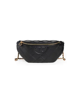 Tory Burch フレミング ソフトベルトバッグ ブラック - サムネイル1