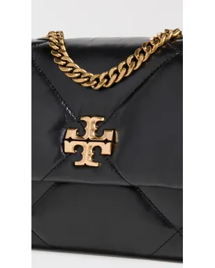 Tory Burch Kira ダイヤモンドキルト スモール コンバーチブル ショルダーバッグ ブラック ワンサイズ - サムネイル5