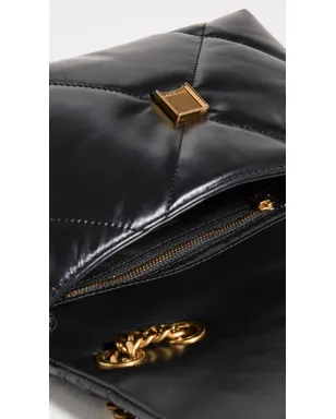 Tory Burch Kira ダイヤモンドキルト スモール コンバーチブル ショルダーバッグ ブラック ワンサイズ - サムネイル6