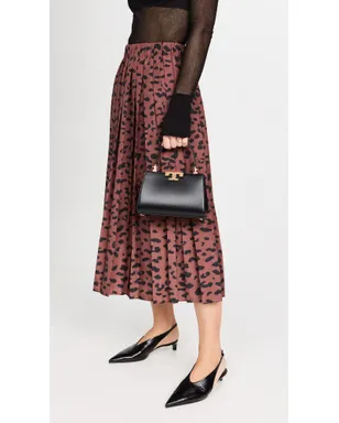 Tory Burch ミニエレノア サッチェル ブラック ワンサイズ - サムネイル3