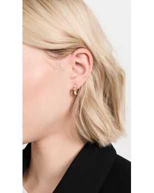 Tory Burch アイコンエナメル ハギーイヤリング - サムネイル3