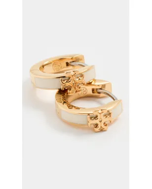 Tory Burch アイコンエナメル ハギーイヤリング - サムネイル4