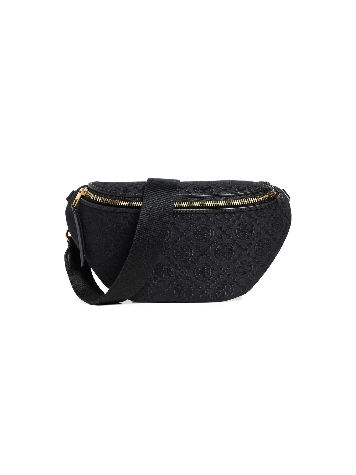 Tory Burch Tモノグラム ベルトバッグ ブラック ワンサイズ - 画像1