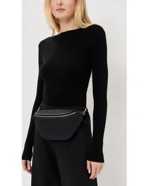 Tory Burch Tモノグラム ベルトバッグ ブラック ワンサイズ - サムネイル3