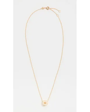 Tory Burch アイコン エナメル ペンダント ネックレス - サムネイル4