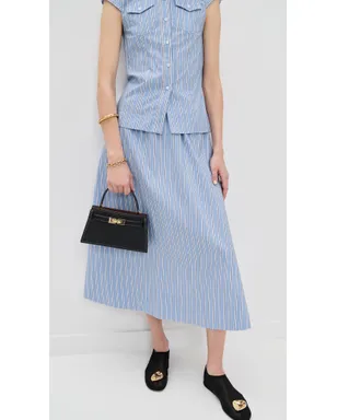 Tory Burch Lee Radziwill スムーストップハンドル・ペティートバッグ ブラック ワンサイズ - サムネイル3
