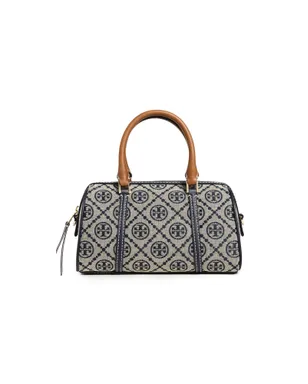 Tory Burch T Monogram ミニ バレル バッグ ネイビー ワンサイズ - サムネイル1