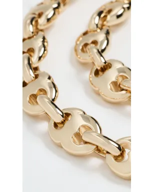 Tory Burch ジェミニリンク ネックレス ライトブラス - サムネイル4