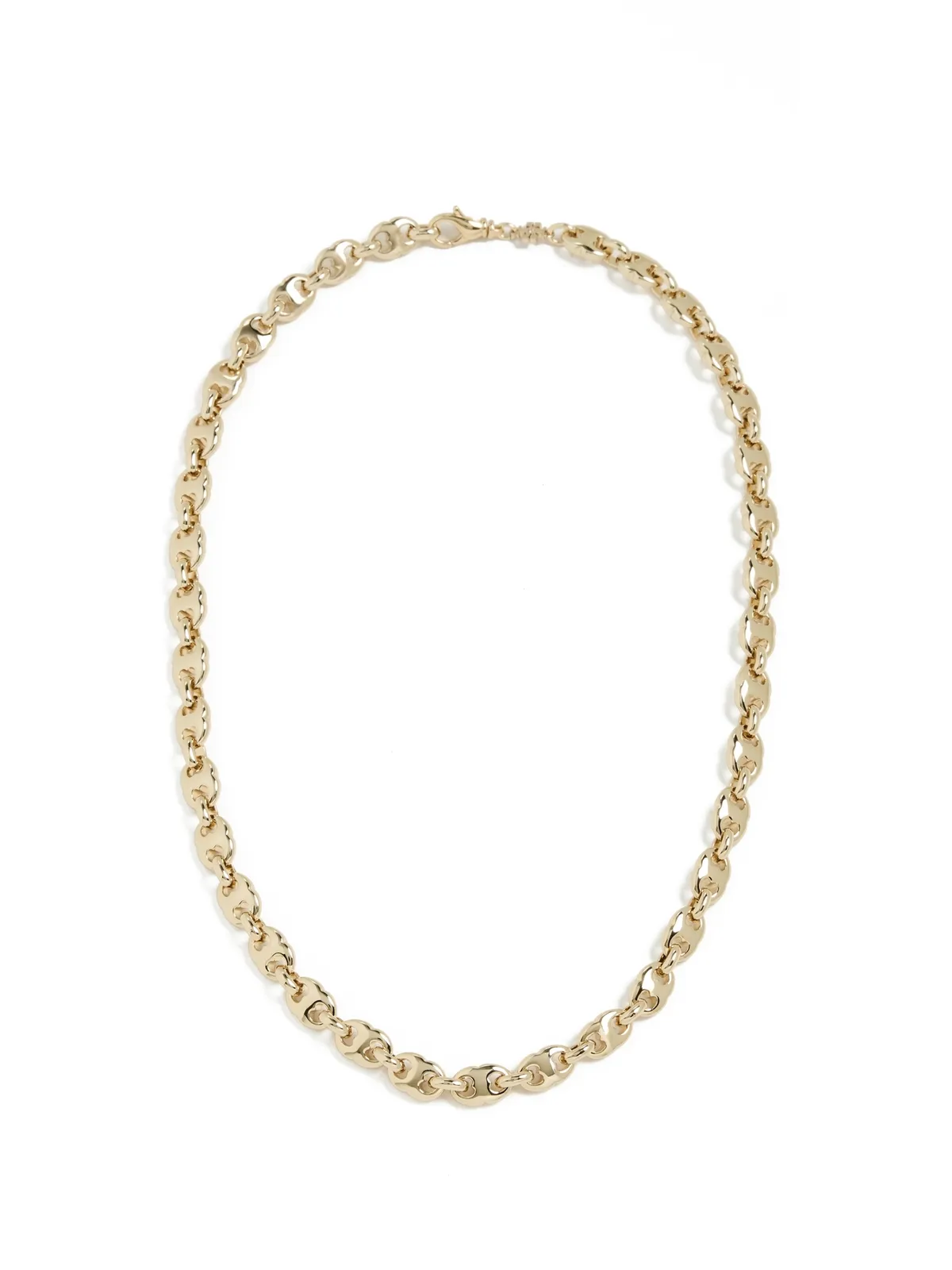 Tory Burch デリケート ジェミニリンク ネックレス ライトブラス ワンサイズ - 画像1