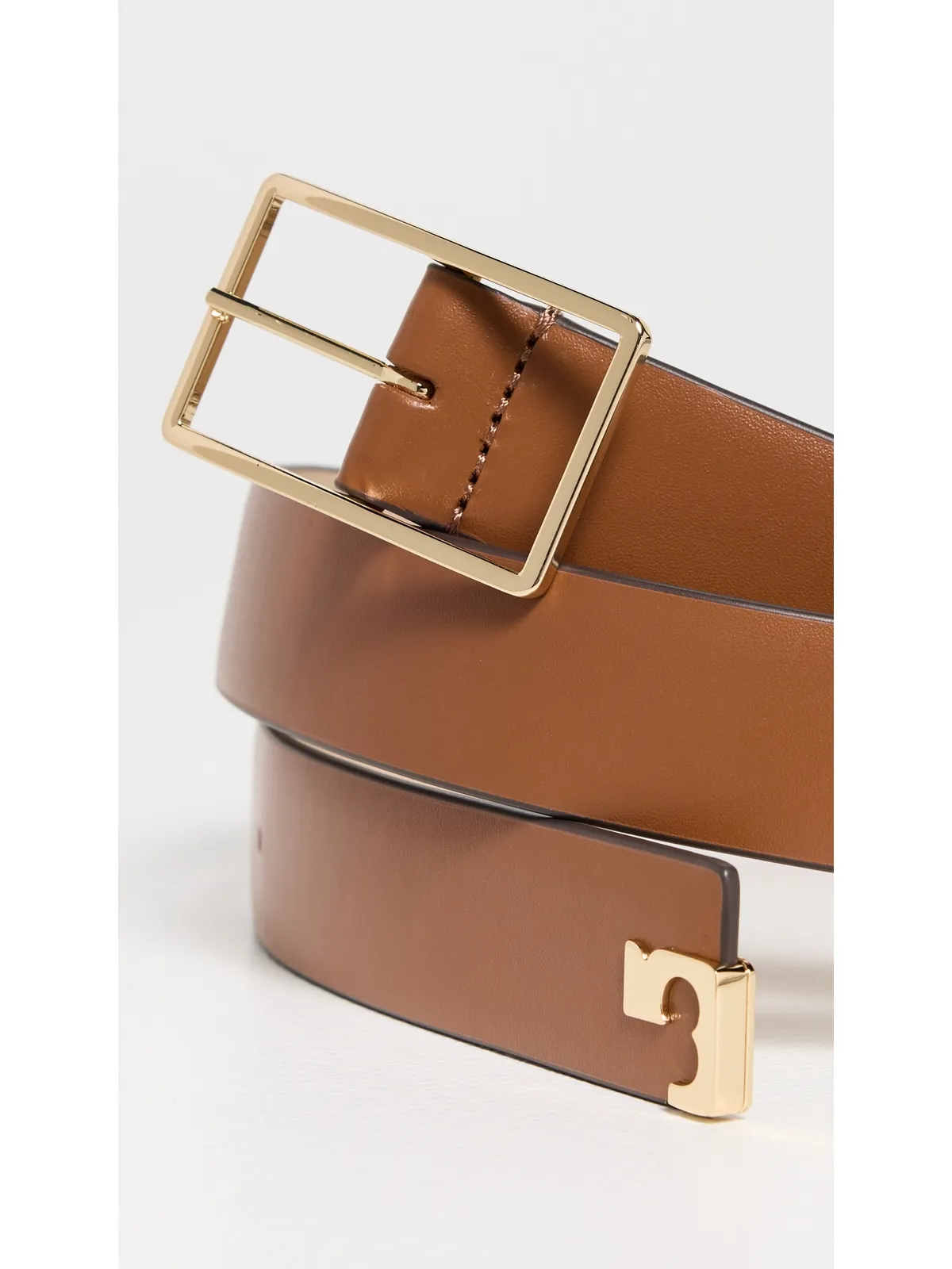 Tory Burch エレノア バックル ベルト エイジドタン／ゴールド - 画像5