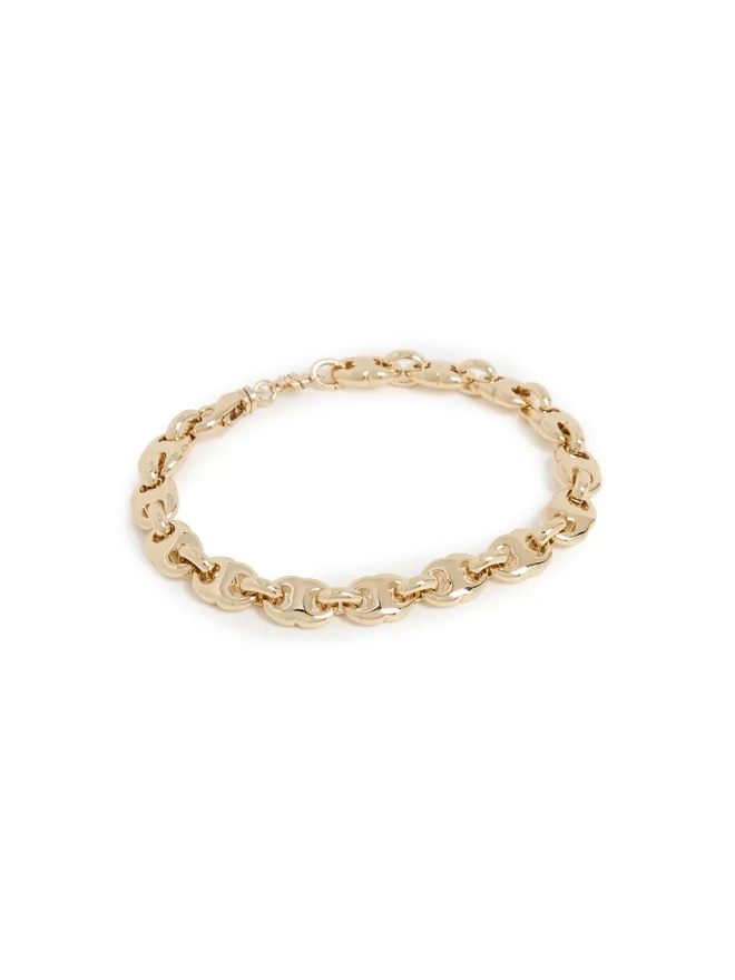 Tory Burch Tory Burch デリケート ジェミニ リンク ブレスレット ライトブラス ワンサイズの商品画像