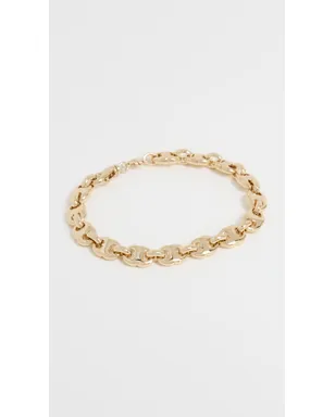 Tory Burch デリケート ジェミニ リンク ブレスレット ライトブラス ワンサイズ - サムネイル2