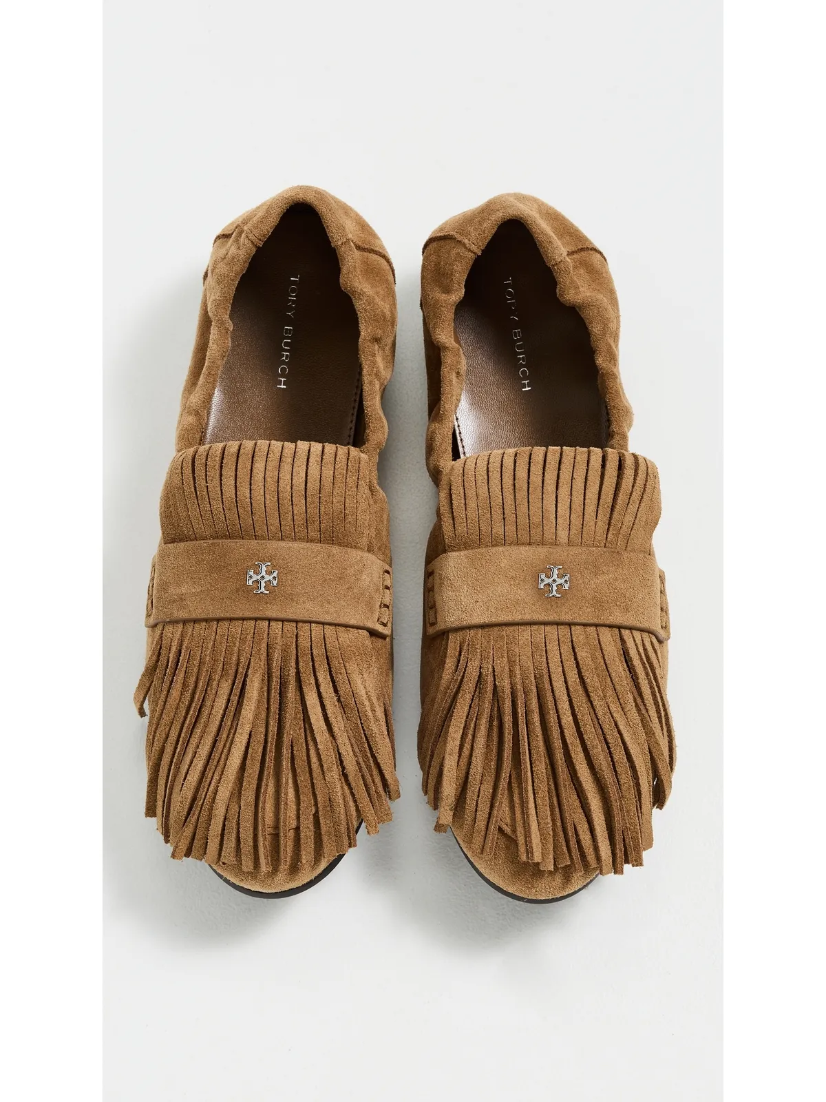 Tory Burch バレエフリンジ ローファー ワイルドタバコ色 - 画像5